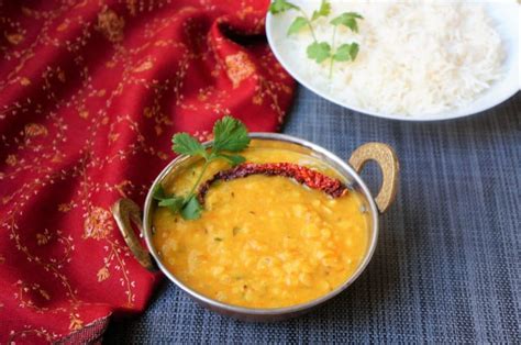 Indian Traditional Cuisine Dal Fry Or Rice Also Know As Dal Chawal Daal Chawal Dal Rice Whole