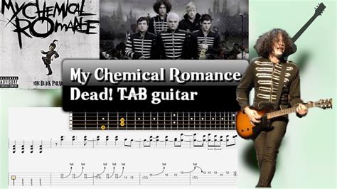 My Chemical Romance Dead Guitar Lesson Tab Youtube