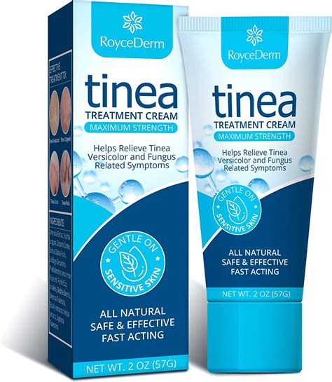 Roycederm Tinea Versicolor Treatment Antifungal Cream For Tinea Versicolor And Pedis All Natural
