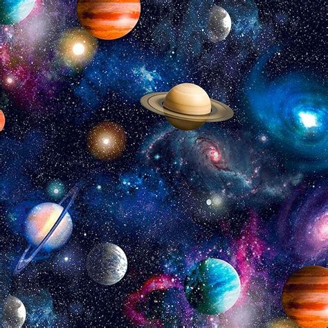 There are an estimated 200 billion to 2 trillion galaxies in the universe. Planets Galaxy Digital 100% Cotton (Universe) - The ...