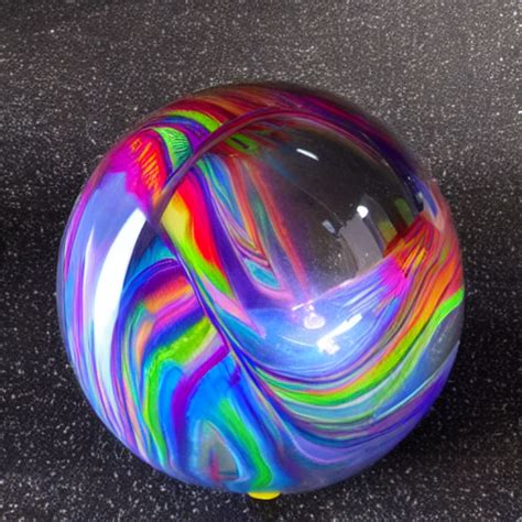 Prompthunt A Glass Sphere 🔮 Half Way Filled With Swirling 🌀 Multicolored 🌈 Liquid 💧