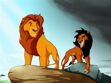 El Rey León Mufasa Y Scar No Eran Hermanos Actitudfem