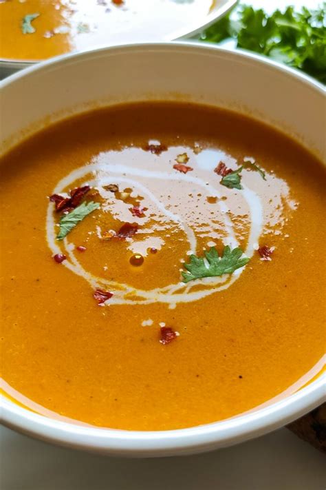 Easy Ginger Carrot Soup Easy Vegan And Gluten Free Soup