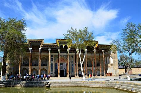 Bolo Hauz Mosque Bukhara Uzbekistan