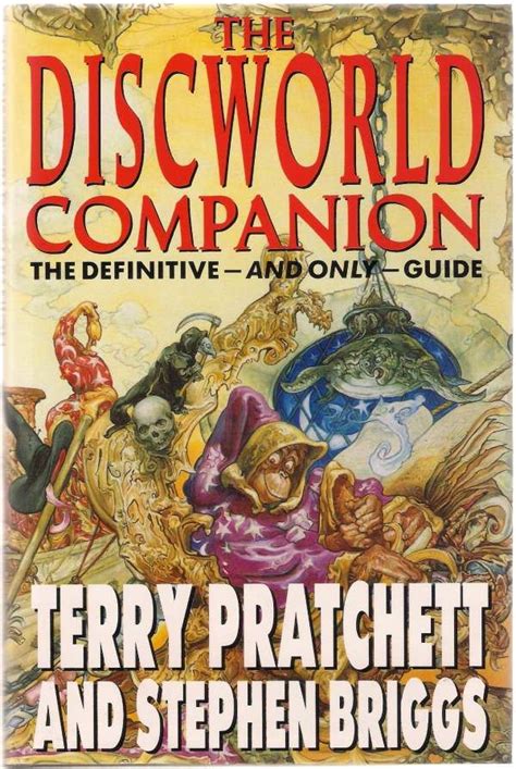 Terry Pratchett And Stephen Briggs The Discworld Companion Cover Art