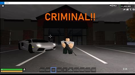 Being A Criminal Erlc Roblox Roleplay Youtube