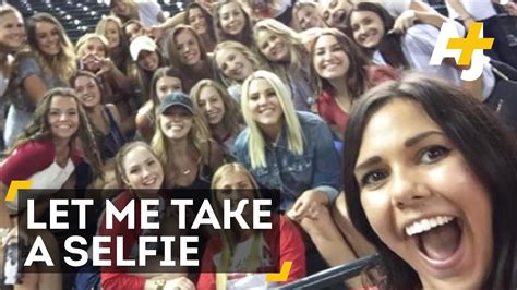 sorority girls shamed because of selfies at arizona baseball game youtube