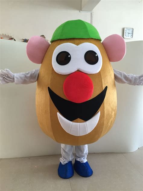 Mr Potato Head Mascot Costume Vegetable Eggplant Mascot Costume Adult