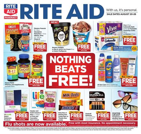 Rite Aid Weekly Ad August 20 26 Us Grocery Savings Riteaid Circular