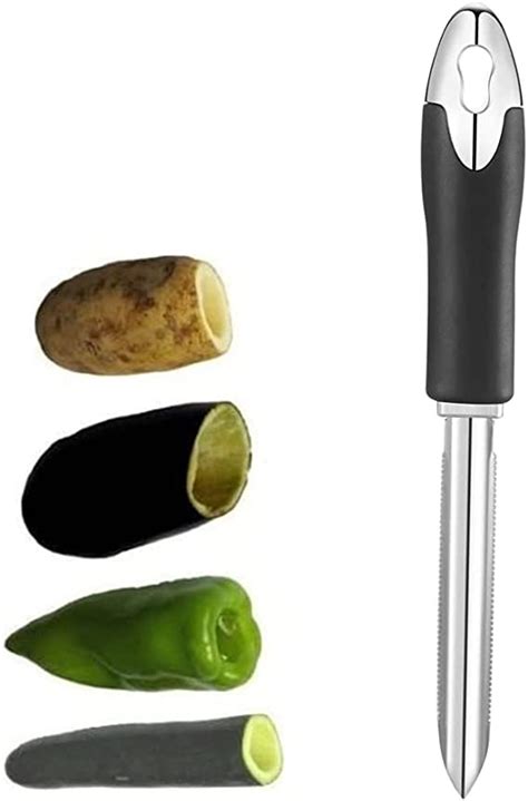 Jalapeno Chili Pepper Corer Stainless Steel Zucchini Cucumber Corers Special Kitchen