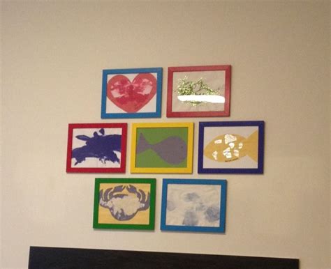 Easy And Inexpensive Way To Display Our Kids Artwork