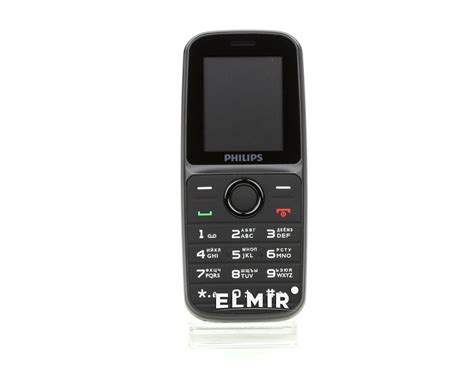Мобильный телефон Philips Xenium E109 Black купить Elmir цена