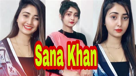 Sana Khan New Tik Tok Video Part 6 Indian Beautiful Girl Musically