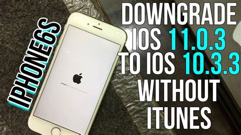 How To Downgrade Ios 11 1 Click To Downgrade Ios 1103 To Ios 1033