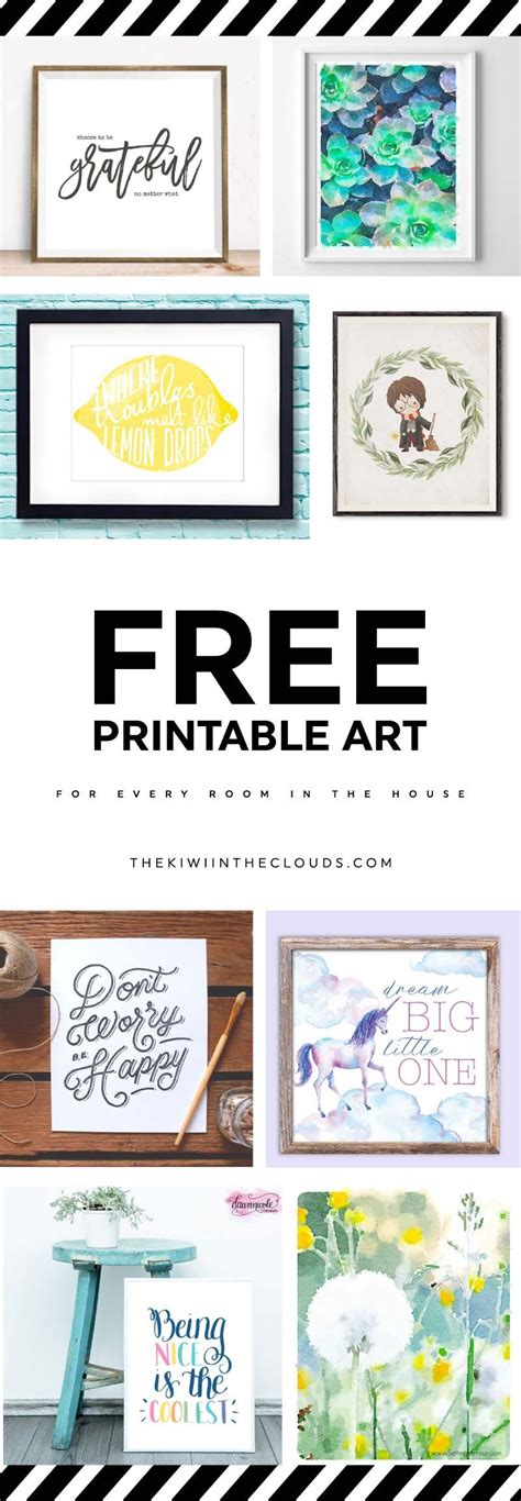 Free Printable Art Free Printables Printable Crafts Gallery Wall