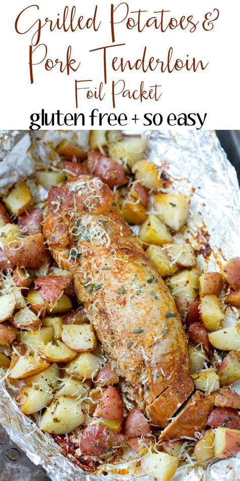 This is a dish that is packed with flavor, yet easy and light. This easy Grilled Herb Crusted Potatoes and Pork Tenderloin Foil Packet is an effortless Summer ...