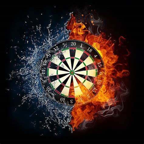 Flaming Dartboard Stock Photos Pictures And Royalty Free Images Istock