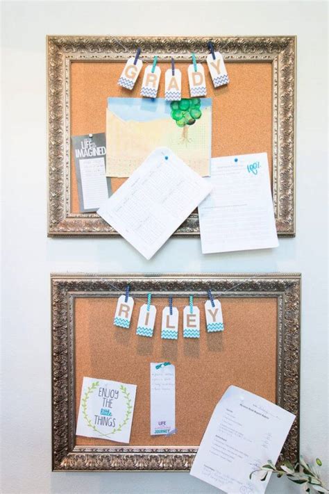 30 Best Diy Bulletin Board Ideas To Organize Home And Office Diy Crafts
