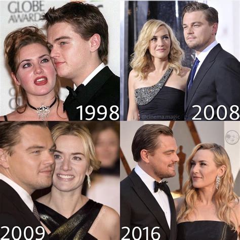 Horner convinse céline dion a partecipare di nascosto. Kate Winslet Leonardo DiCaprio through the years : GirlsMirin