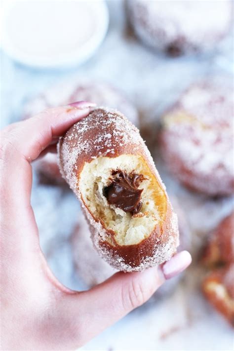 Really Nice Recipes Every Hour — Cream Filled Doughnuts