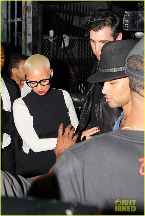 Amber Rose Grinds Up On Nick Simmons Leaves Club With Him Photo