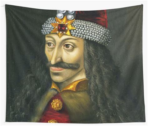 Count Vlad Tepes Dracula The Son Of The Dragon Portrait Wall