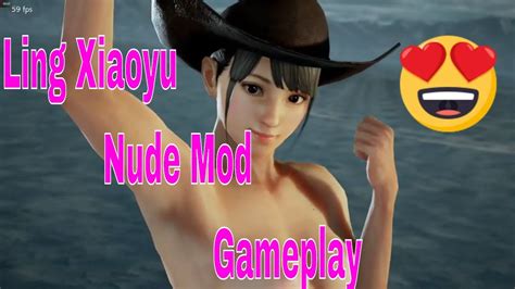 Tekken 7 Ling Xiaoyu Nude Mod Gameplay 2k21 1080p 60FPS YouTube