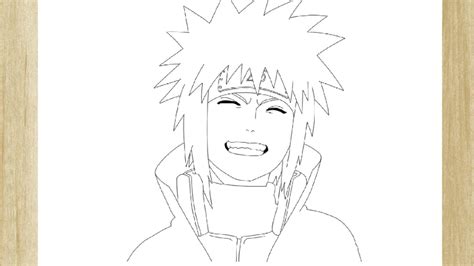 Como Desenhar O Minato Namikaze De Naruto How To Draw Minato