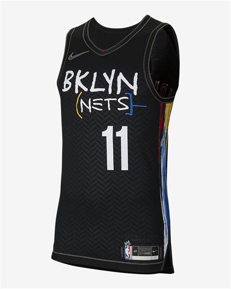 Switching from black to white but keeping the brooklyn camo trim, the new jersey recognizes. Brooklyn Nets City Edition Nike NBA Authentic Jersey. Nike FI