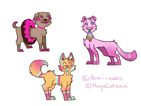 Open Candy Dogs Adopt Collab By Mayacat222 On Deviantart
