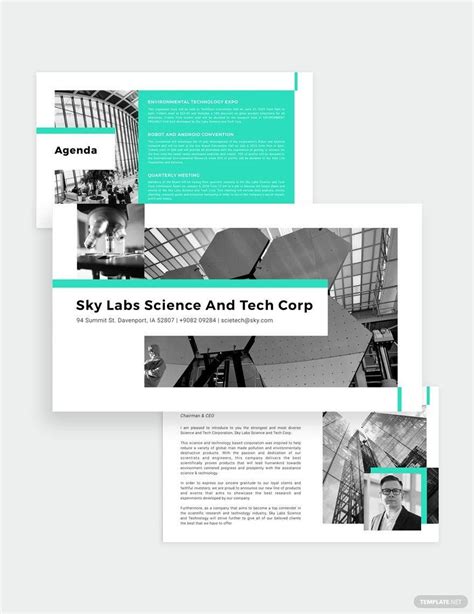 Science And Technology Powerpoint Template Download In Powerpoint