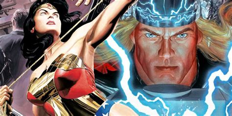 Manga Thor And Wonder Woman Are Apex Gods In Staggering New Alex Ross Art