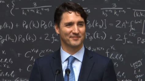 Trudeau Gets Snarky Question Wows Crowd Cnn Video