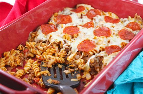 Pizza Pasta Bake Recipe — Pip And Ebby