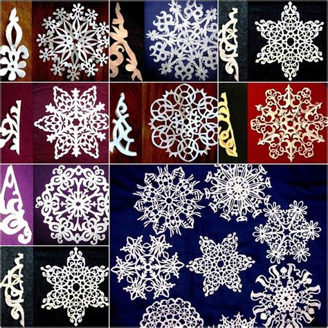 How to make accordion paper folding christmas ornaments wrea. Creative Ideas - DIY Beautiful Paper Snowflakes from Templates