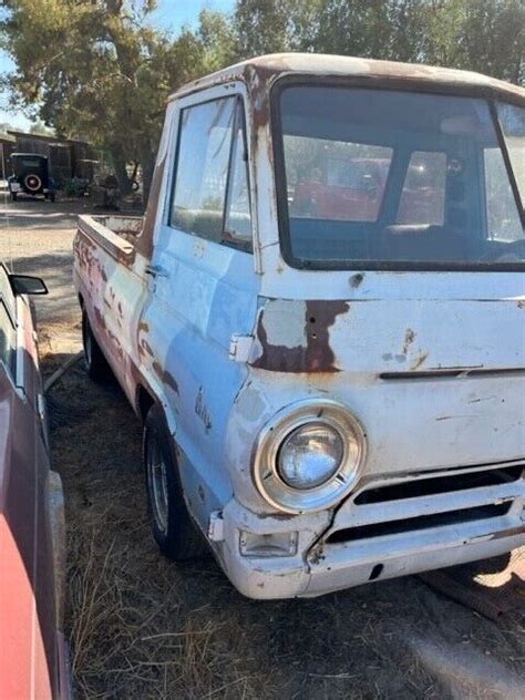 1965 Dodge A100 Pickup Little Red Wagon Coe 318 V8 And A727 Auto Tilt
