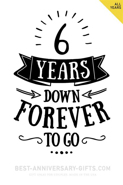 √ Sixth 6th Wedding Anniversary Quotes For Husband Complete Updated