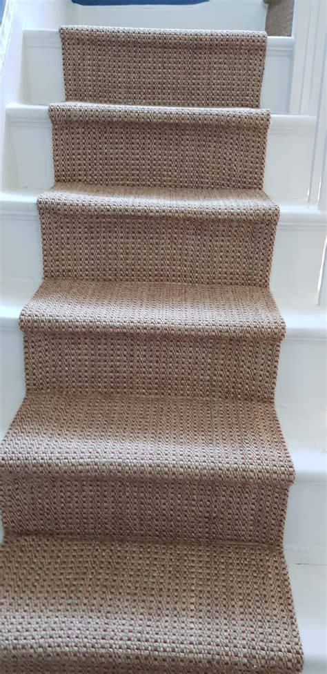 Sisal Stair Runner Installed In Paddington The Flooring Group