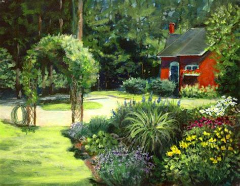 Summer Garden By Patty Fitts Michigan Cottage Homes House Styles
