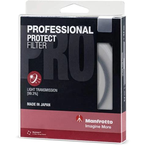 Manfrotto Professional 67mm Protector Filter Filters Shashinki