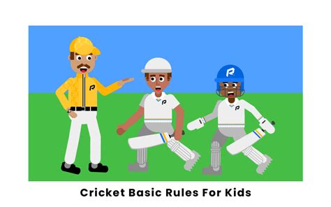 Cricket Basic Rules For Kids
