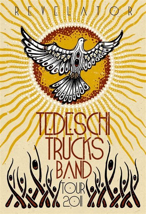 2011 Tedeschi Trucks Band Revelator Tedeschi Trucks Band Tedeschi Trucks Tour Posters