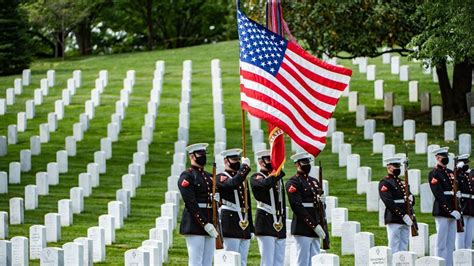 Ahead Of Memorial Day Arlington National Cemetery Is Easing More Covid