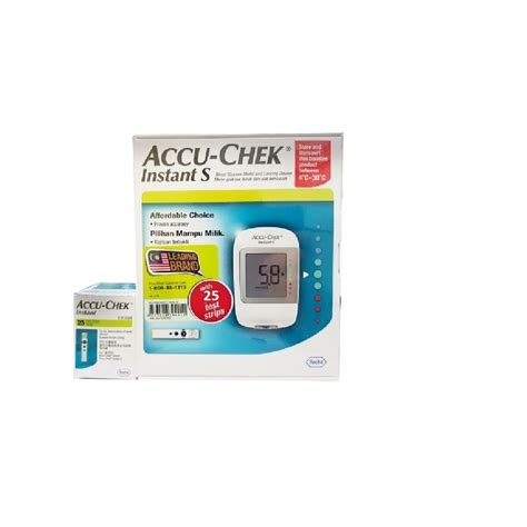 Accu Chek Instant S Glucose Monitoring Kit Free Test Strips