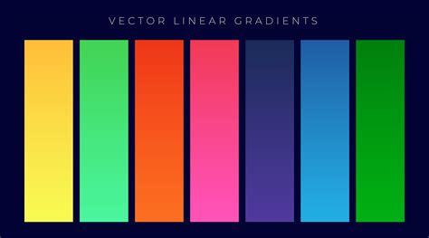 Modern Bright Color Gradients Background Set Download Free Vector Art