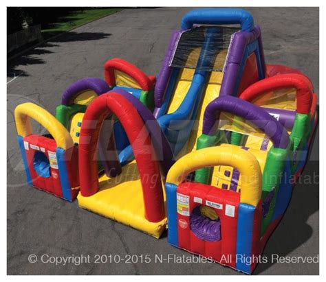 Chaos Obstacle Course Party Rental Inflatable Rental Maryland