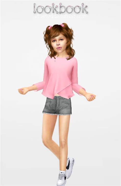 Littletodds Sims 4 Kids Lookbook Sims