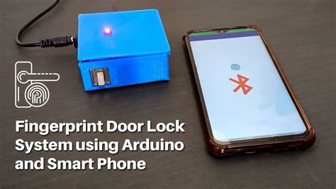 Fingerprint Door Lock System Using Arduino And Smart Phone Youtube