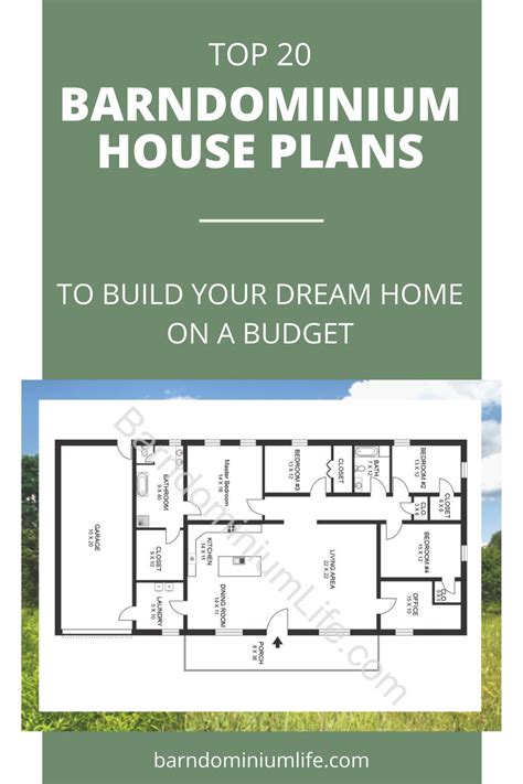 Top 20 Barndominium House Plans To Build Your Dream Home On A Budget