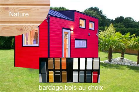 Studio De Jardin Habitable 20m2 Isolé Type Tiny House Red Queen Sans